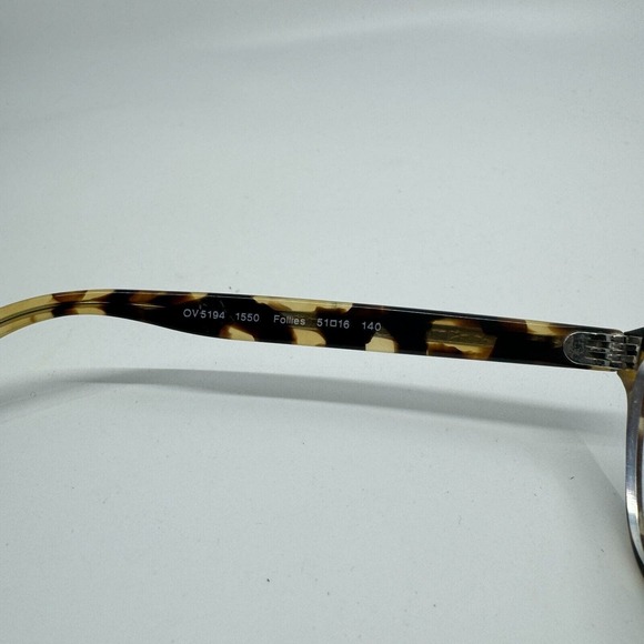 Oliver Peoples Eyeglasses Frame OV5194 1550 Follies Yellow Tortoise 51-16 H10214 - Picture 5 of 7